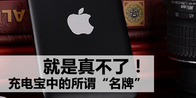 充電寶中的所謂“名牌”